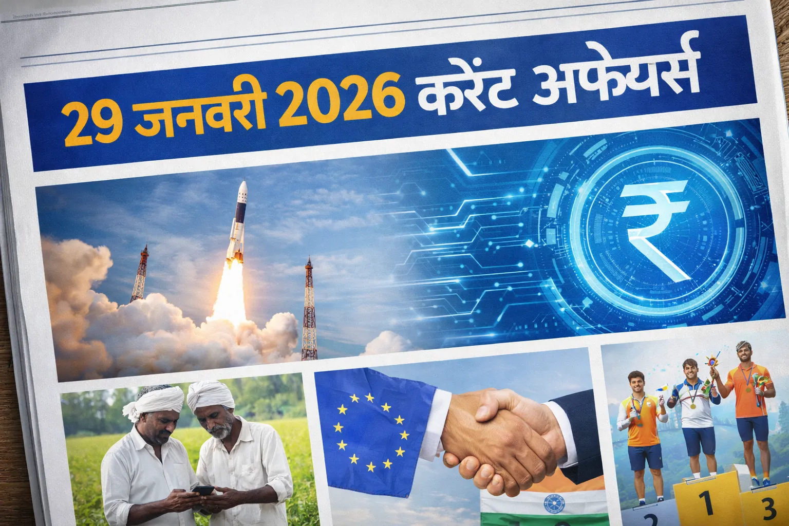 29 जनवरी 2026 की प्रमुख करेंट अफेयर्स
